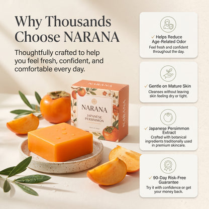 Narana Persimmon Soap Bar