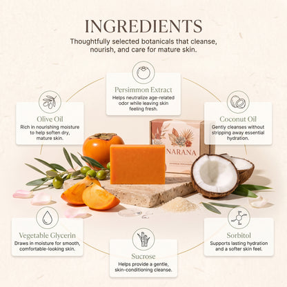 Narana Persimmon Soap Bar